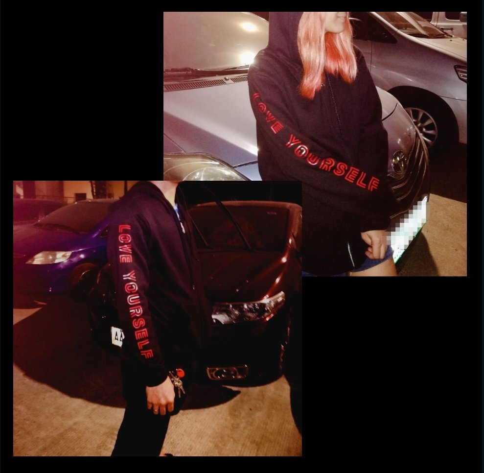 HopeboxPh's tweet photo. PLS HELP RT

LOVE YOURSELF TOUR INSPIRED HOODIE PRE ORDER ~

Php 980 (All in+ Local Sf)

Inclusions~
1 LY OT7 Photocard 
1 Love yourself Transparent Sticker

DOO : MARCH 6
DOP : MARCH 6 (6/7PM)

Limited Slots only!! 

Click the Link to order🙈💋
https://t.co/g1S8M40EpX https://t.co/Q9CpKp8CuJ