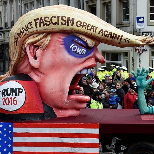 More Trump imagery from the 2018 carnival in Germany
