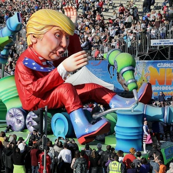 More Trump imagery from the 2018 carnival in Germany
