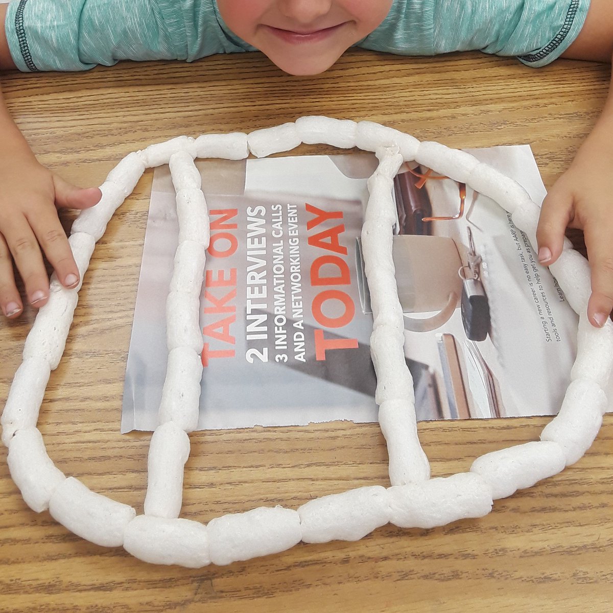 resourcedepot's tweet photo. Did you know that Styrofoam is not great for our planet? Our afterschool students at Frontier Elementary School know now after playing around with some biodegradable packing peanuts, which are used as an alternative to Styrofoam ones. #ReuseRocks #Learning @PrimeTimePBC  @cscpbc https://t.co/GiZyoszrIG