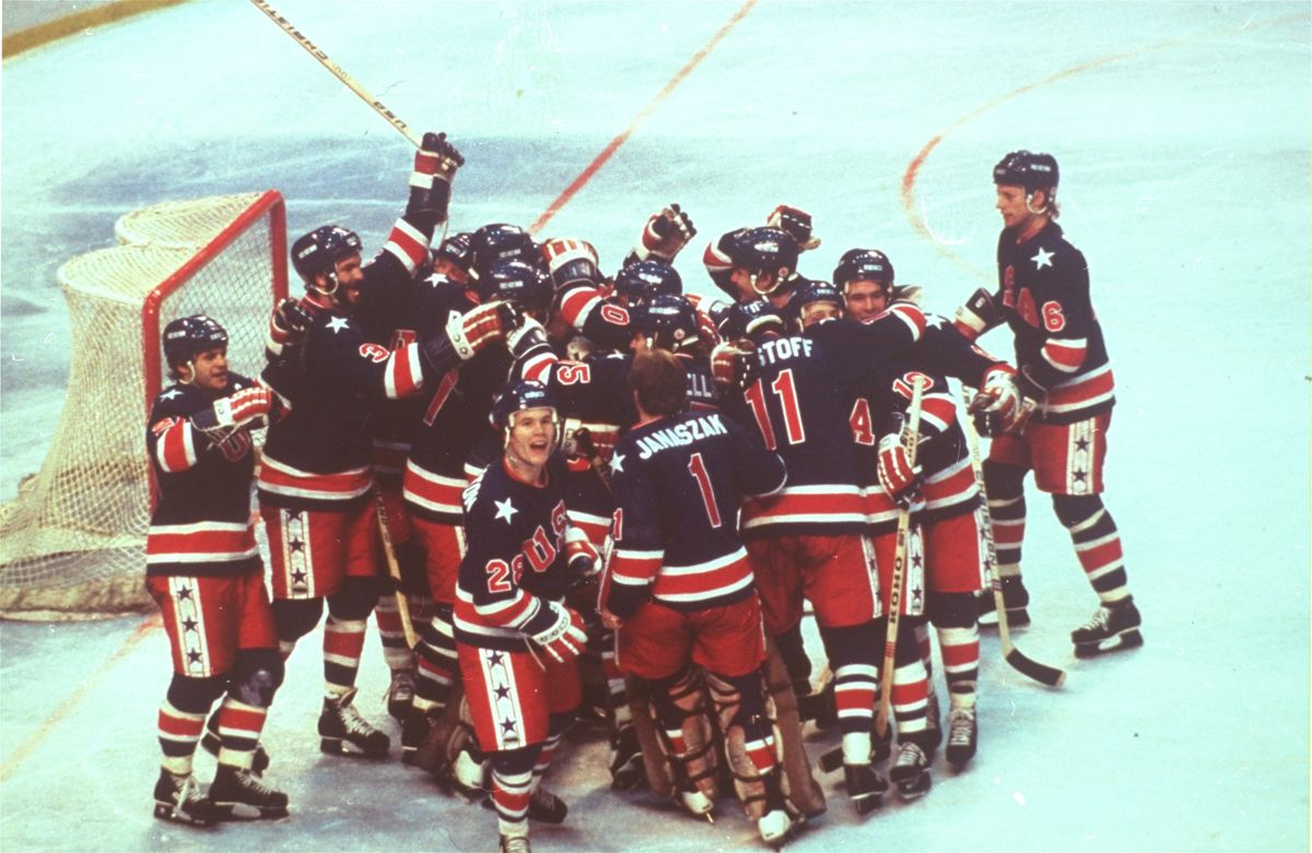 1980MiracleTeam's tweet photo. 3️⃣9️⃣years ago today, we played our 7️⃣th and final game of the 1980 Winter Olympic tournament. We won the #Gold medal with another come from behind victory, this time over Finland 4-2! 🏒🏅🇺🇸 #miracleonice #80miracleteam #roadtogold #Believe https://t.co/cDWL5gAg3x