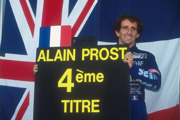 Born on this day in 1955, 4 Time World Champion Alain Prost  . Happy Birthday  
