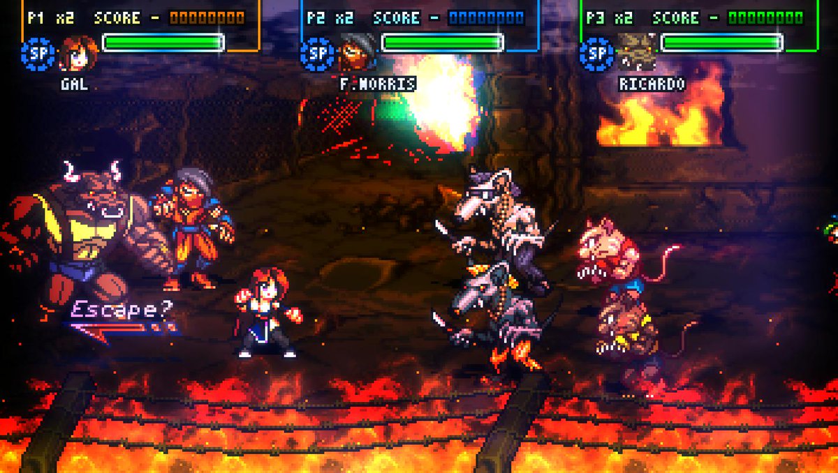 K K ケーケー ひょんなことからsteamで Fight N Rage というファイナルファイトをリスペクトした アクションゲームと出会い 素敵ドット絵と素敵動きに感服致して購入しました 売価1 980円 のセール特価495円 なんとbgmとそれ以外のたった2人で K K ケーケー ひょんなことからsteamで Fight N Rage というファイナルファイトをリスペクトした アクションゲームと出会い 素敵ドット絵と素敵動きに感服致して購入しました 売価1 980円 のセール特価495円 なんとbgmとそれ以外のたった2人で
