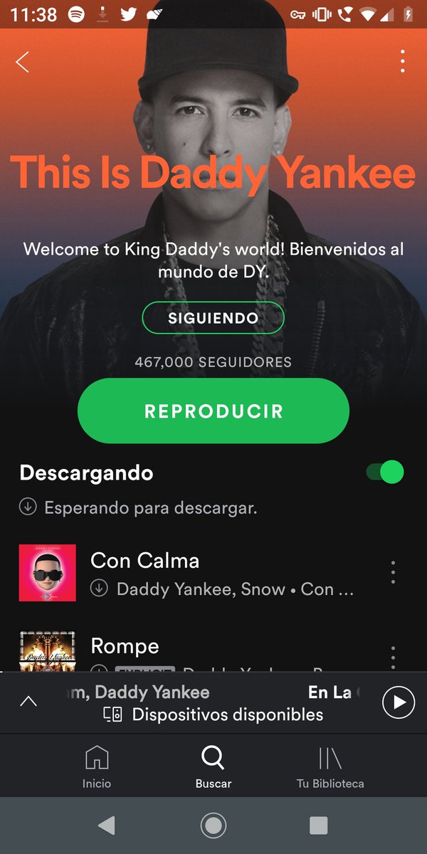 miisslatiina's tweet photo. Nada mejor que escuchar a @daddy_yankee en @SpotifyLatino 🔥 🔥 🔥 🔥 @teamyankee_arg #ThisIsDaddyYankee https://t.co/O57Fby93Br