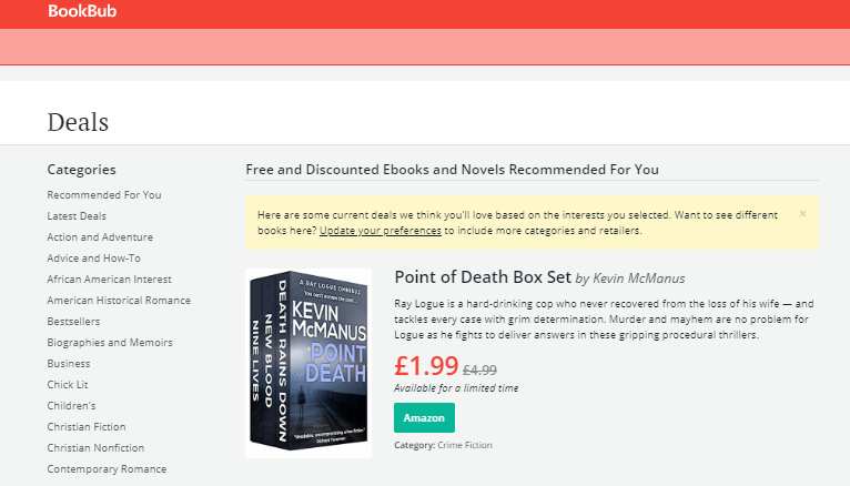 bassbreeze's tweet photo. #BookBub promo today: Point of Death. All 3 Ray Logue Book only £1.99 in omnibus edition: #crimefiction #thrillers set in #Ireland published by #sharpebooks #leitrim #author set in #wildatlanticway #SundayRead click on link: https://t.co/PV7Rv7YnpS https://t.co/uLXfsOmCEj