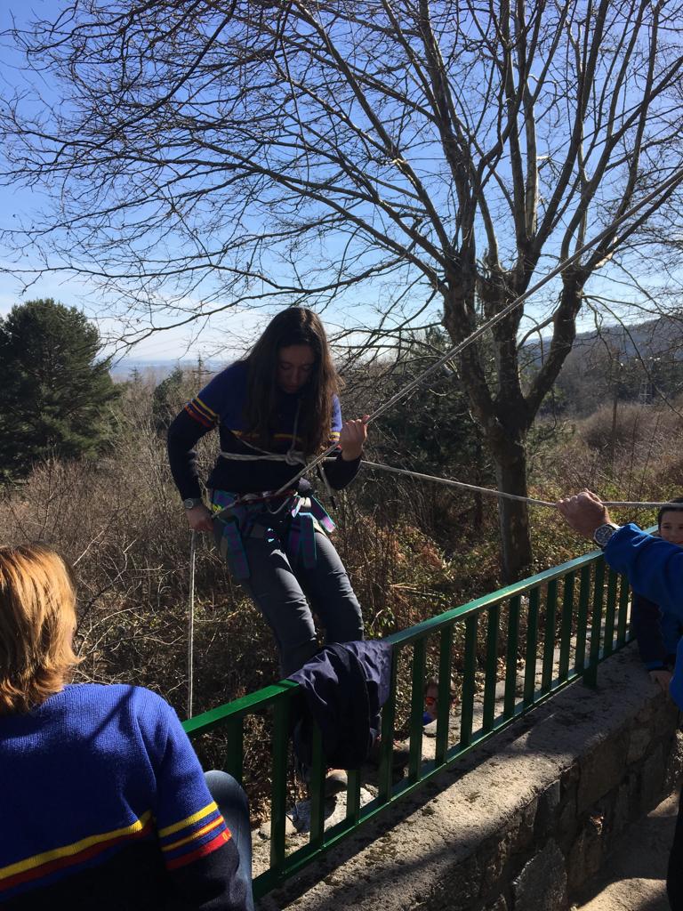 OJEGUADARRAMA's tweet photo. Magnífico fin de semana de convivencia y naturaleza en el albergue de Tablada (Guadarrama). Hemos hecho prácticas de alpinismo, ruta nocturna y diurna y velada de animación! @OJE_oficial https://t.co/YD2ef4KnCe