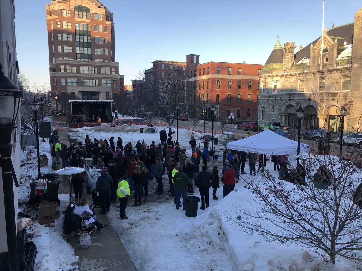 DowntownAugME's tweet photo. The Fire &amp; Ice Festival was a huge success! https://t.co/FxETkiCJ5c