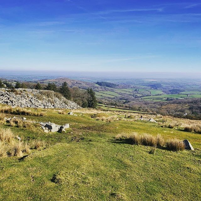 Beautiful up at Minions today on Bodmin Moor for #orienteering with <a href="/CornwallOC/">Cornwall OC</a> #springsoon #instagram