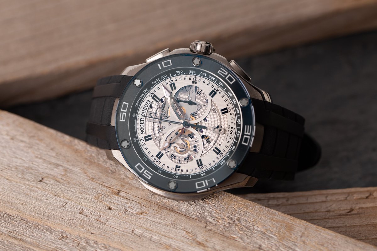 govbergwatches's tweet photo. Titanium Detail.
The Roger Dubuis Pulsion Chronograph DBPU0004.
Shop Here: https://t.co/5949FEh6t6
Follow @GovbergWatches for more!
#GovbergWatches #RogerDubuis #ChronographWatch #DailyWatch
#WatchStrap #WOTD #WatchGram #IGWatch #Horology https://t.co/gLiGqcfm7G