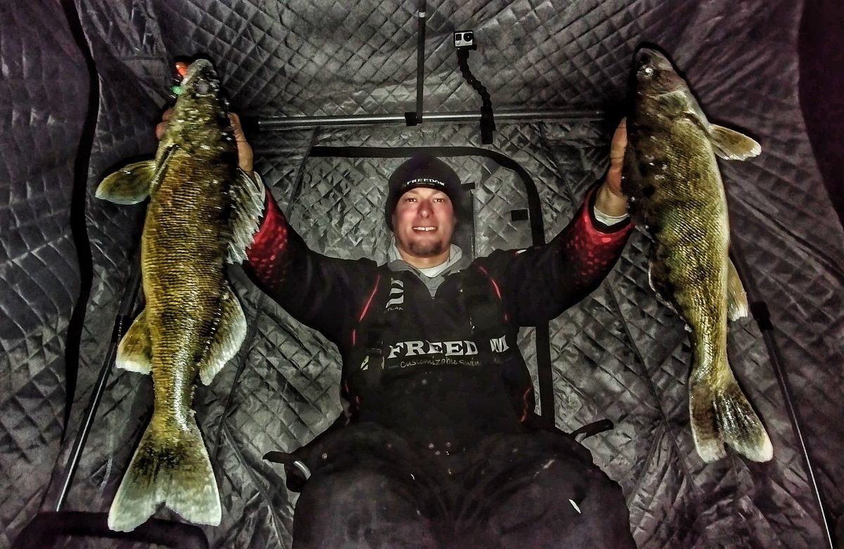 FishCowboyz's tweet photo. Ripn more lips! Lovin my @FreedomTackle
#Freedomtackleco #howdoyouswing #FishTheBest #FishCowboyz #icefishing #fishing #walleye #follow4follow #AquaVu #CortlandLine #FeelThePull #13fishing #makeyourownluck #myol #fishinglife #neverenough #NeverForget #okuma https://t.co/6TVUR4QXSl
