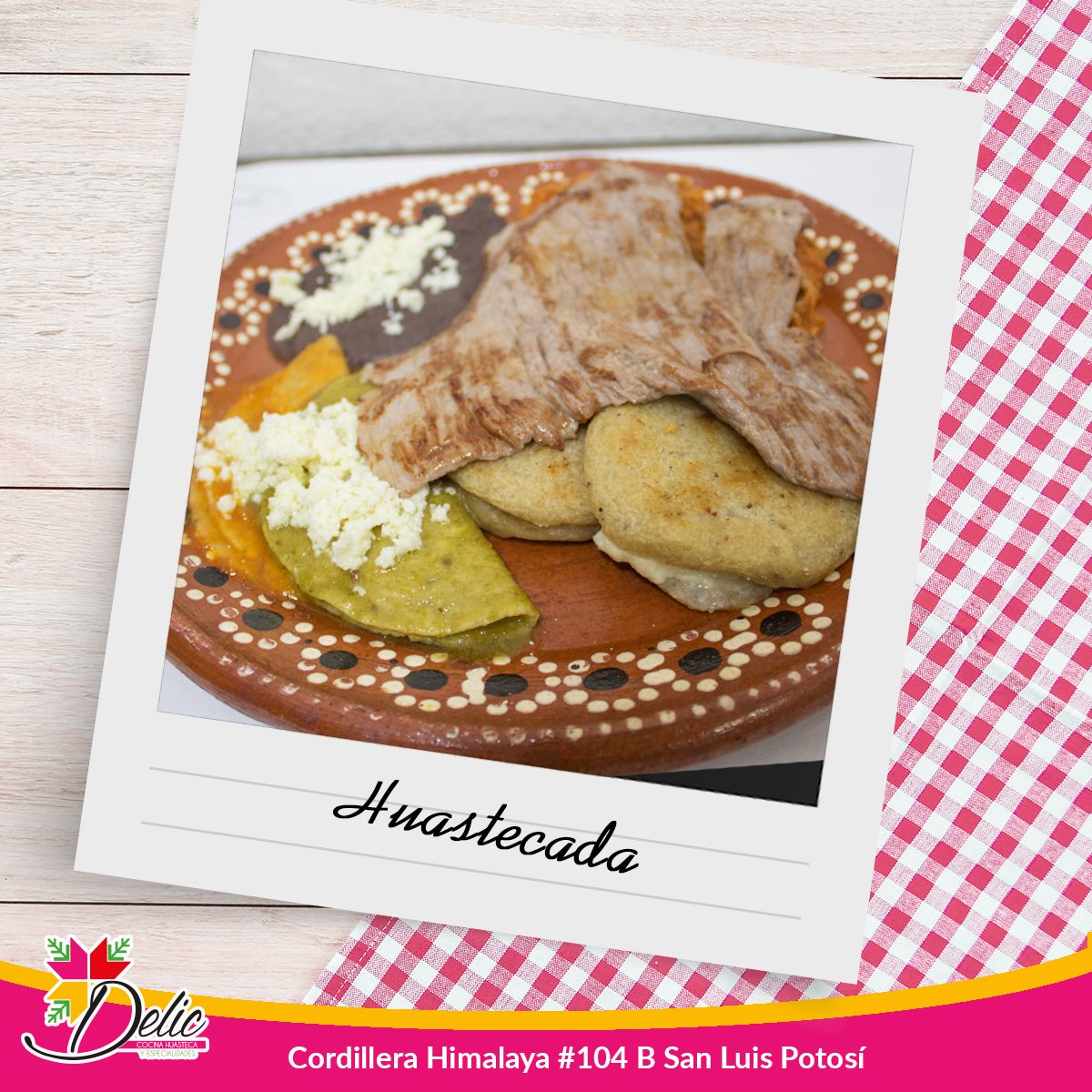 DelicRestaurant's tweet photo. ¿Ya conoces nuestra Huastecada? Un delicioso y abundante platillo con los sabores mas tradicionales de nuestra #Huasteca (cecina, zacahuil, bocoles, enchiladas y frijoles) 🤤¡Tienes que probarla!

Te esperamos hoy de 9:00am a 3:00pm
#FelizDomingo #SanLuisPotosí https://t.co/SbRlgN8ZK4