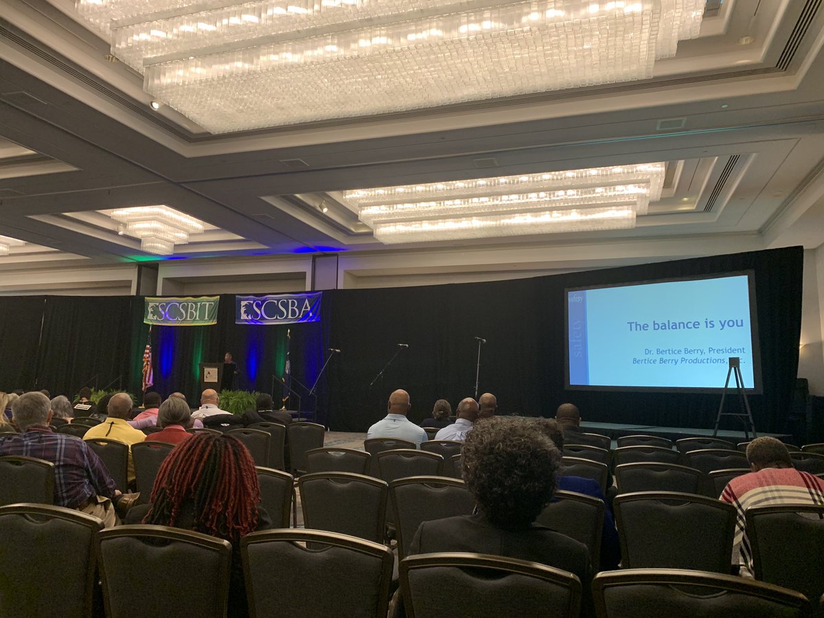 stephengpeters's tweet image. Dr. Bertice Berry dropping wisdom and direction in closing keynote! Thank you @SCSBA for the powerful closing speakers this morning. Sitting here grateful for this experience. Thank you! #LearningGrowing