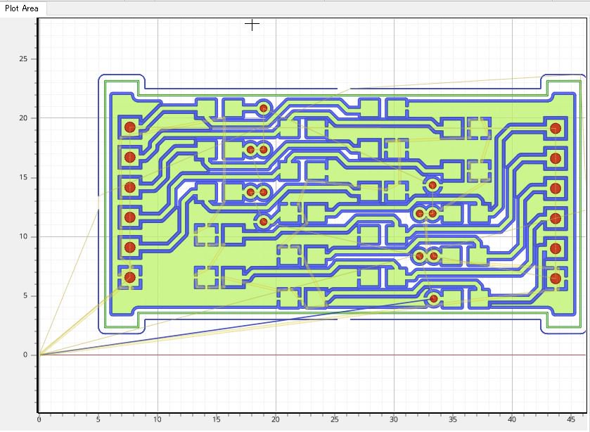 wcinp's tweet image. 疑似ニキシー用のチップLED基板を使って作ってみました。DesignSparkPCBでパターン設計しCNCで切削です。使用したLEDのサイズは0805です。ヒートガンを使って半田ペーストで半田付けしました。
#DesignSparkPCB #FlatCAM #GrblControl #CNC #疑似ニキシー
piclabo.blog.so-net.ne.jp/CncNixieTube005