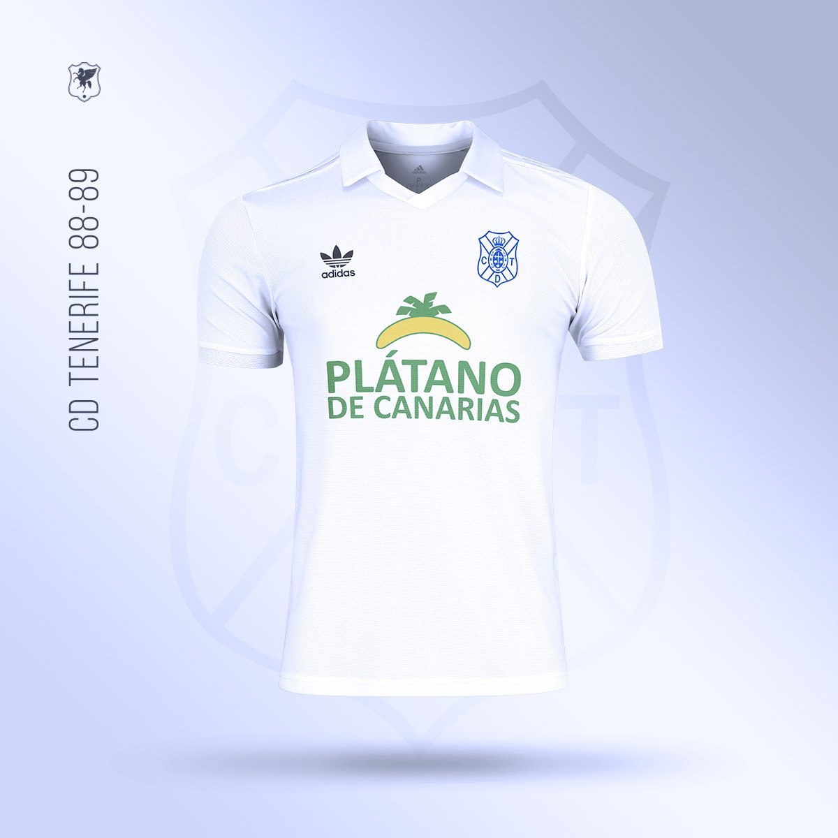 ⚪🔵 CD Tenerife 1988-89 Kit 👕#CDTenerife #TúNosHacesMejores #HRL #SiempreCDT #VamosTete #CDT #SweetDreamsdnc
🏴󠁧󠁢󠁳󠁣󠁴󠁿 @CDTOficial 💙

#footballjersey #conceptkit #footballkit #kitdesign #soccerkits #kitdesigner #footballkitdesign #sportswear #mockup @pardoccp1912 @pardosportpy