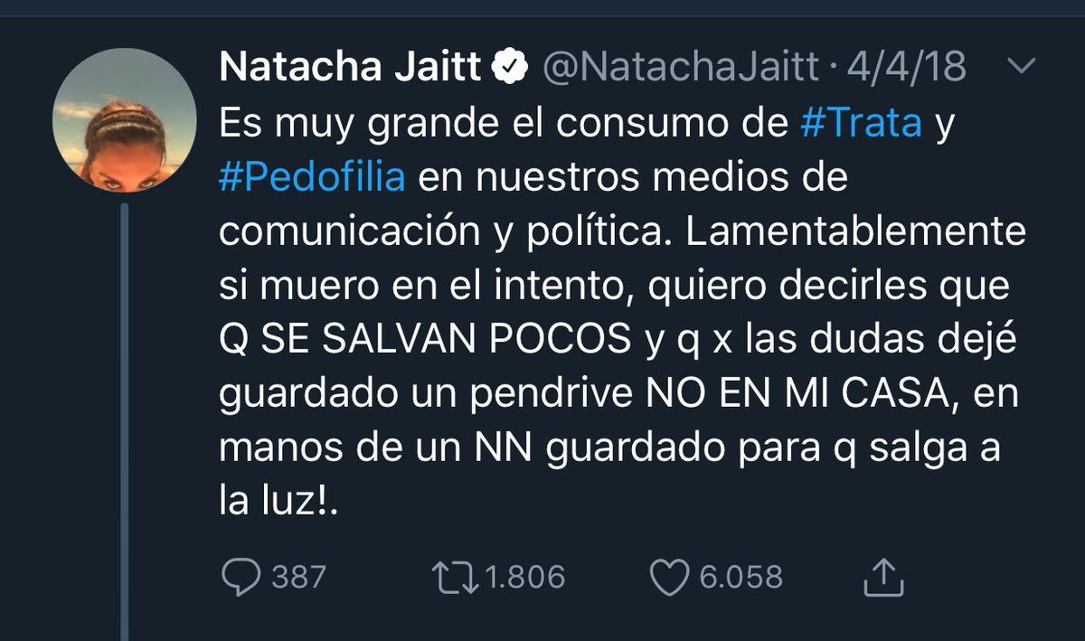 _jonpaladino's tweet photo. Natacha Jaitt no ha muerto, ha sido asesinada. Pidió ayuda a gritos y nadie hizo nada, Justicia por ella, QEPD
Medios argentinos hablan de "La hija sexy de Natacha" no tienen respeto incluso ante una muerte siguen sexualizando a las mujeres. DAN ASCO hay que aprender fuego todo. https://t.co/wAdKwXKS0t