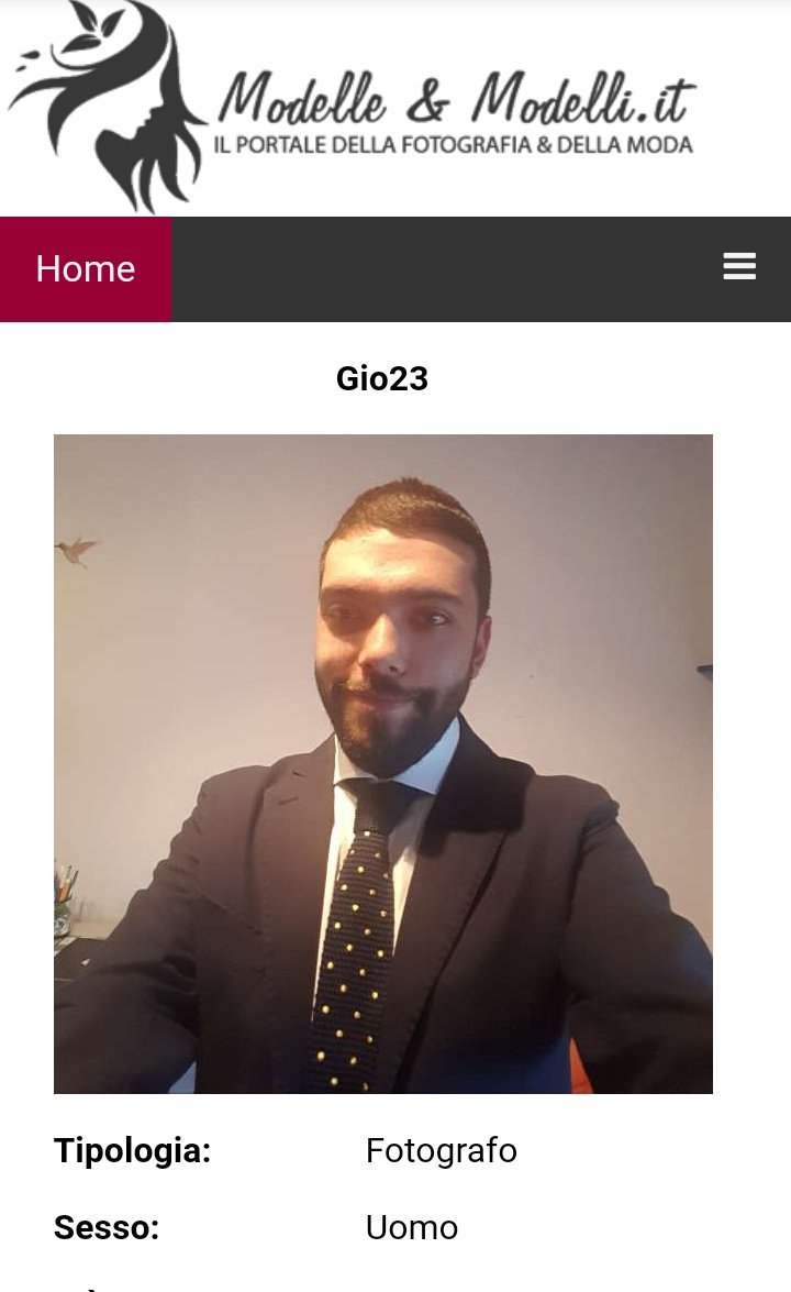 Un saluto a Gio23, l'ultimo #fotografo iscritto sul nostro #portale modelleemodelli.it

Se anche voi volete dargli il #benvenuto venite a visitare il suo #profilo e vedere le sue #foto sul nostro sito! #apresto