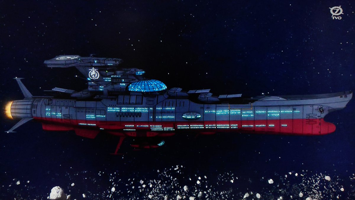 Take7700 Sur Twitter 宇宙戦艦ヤマト22 波動実験艦 銀河 やっと綺麗な全景が見えました 宇宙戦艦ヤマト22 波動実験艦銀河
