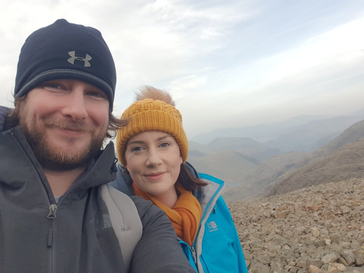 DraperMiss's tweet image. Scarfell Pike done #gelphy #LakeDistrict