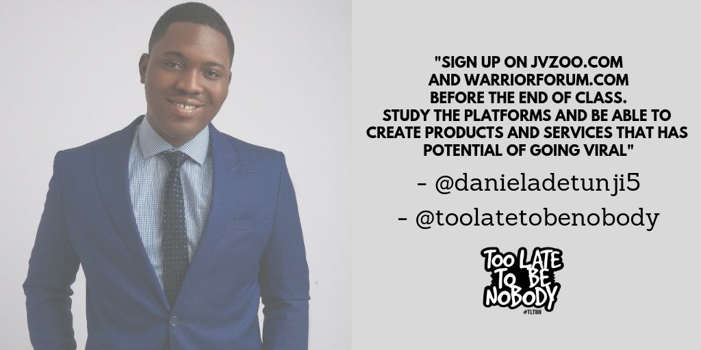 LateNobody's tweet photo. Highlights from Daniel Adetunji sharing at #TooLateToBeNobody meet up 

Join the group and stand a change to join the next free class —> https://t.co/uZeMfSSS3F https://t.co/iD6a8L6gph