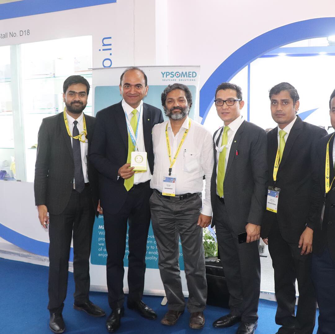 Rajpalsanjay1's tweet photo. #Ypsomed Team spreading #mylife spirit at Medical Fair with partners.Thank You SaraCare and Team for making this possible.#mylifeYpsoPump - Focus is on user #Intuitive insulin pump system.#EnjoySimplicity #SwissMade https://t.co/3LVIR0jtSy