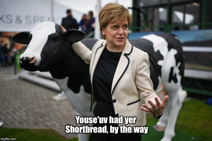 mik61scot's tweet photo. @alcampian @NormanStanleyF5 @Kat_Bee_123 @AgentP22 Sturgeon's decreed killer Shortbread will only be for export south of the border...🙁
#Shortbreadgate https://t.co/JXRp64TLKt