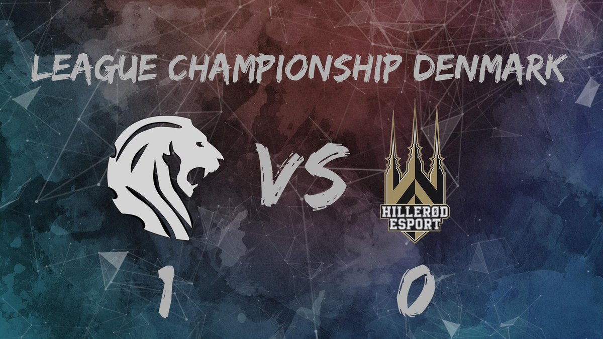 Game 1 is won in very strong fashion! A dominant early game topside, translated into a very good midgame. Secures the win and brings the standing to 1-0 in the BO3 series vs <a href="/HilleroedeSport/">Hillerød Esport</a>🦁💪

If you havent tuned in to <a href="/Leagues_GG/">Leagues News</a> LCD its going down on twitch.tv/leaguedenmark!