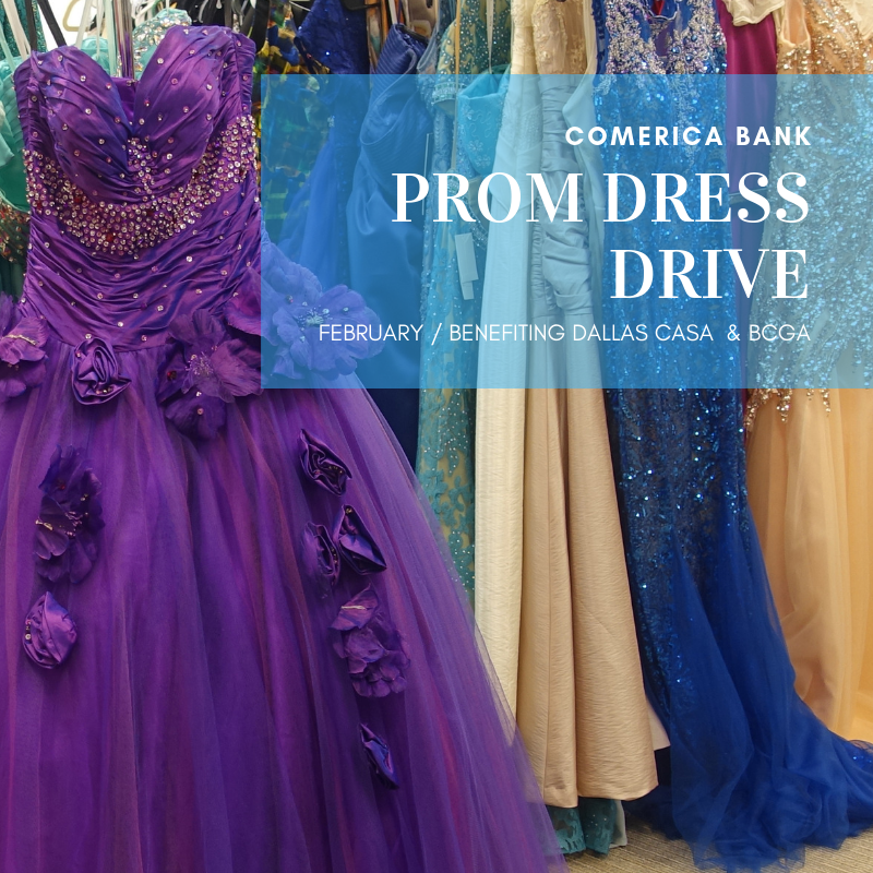 DallasCASA's tweet photo. Time is almost up! Donate last year's formal to the @ComericaBank PROM DRESS DRIVE! You can help teens in need attend their high school prom! Grab the shoes, bags and accessories too! Benefiting @BGCDallas and #DallasCASA! #PromDress19 https://t.co/GlPghMmXYl https://t.co/XCup3jJzTn