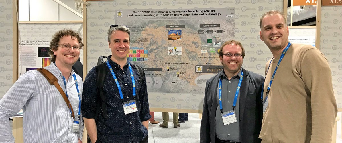 AllPlan4's tweet image. We are continuing with our popular INSPIRE hackathons (great interest in our poster at @EuroGeosciences 2018)Follow us to make sure you do not miss the next ones. Read about our hackathons ➡️ plan4all.eu/inspire-hackat… #INSPIREhackathon #OpenData