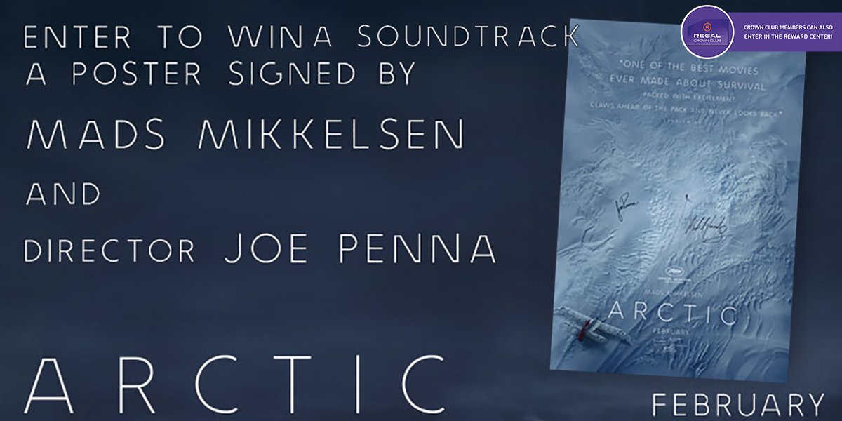 RegalMovies's tweet image. FOLLOW us and RETWEET with #ArcticPrizeGiveaway for a chance to win! 🎟: regmovi.es/2E2qTNJ

Rules: regmovi.es/2BNL7KN