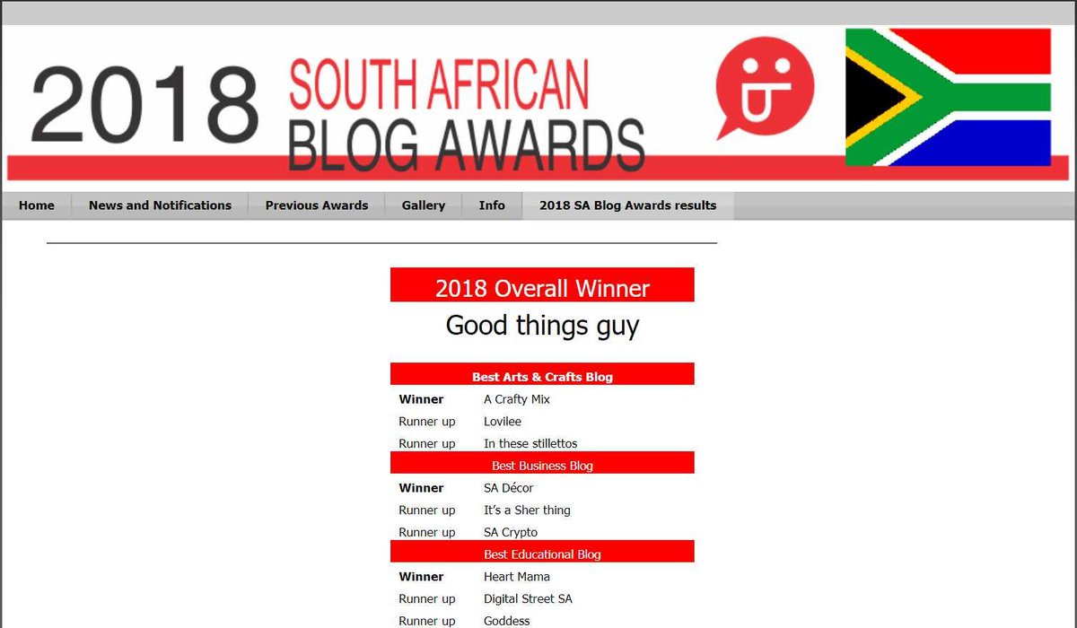 acraftymix's tweet photo. WOW, voted best arts & crafts blog for the third year in a row. #sablogawards Honoured to be with 🥉 ☑️ 🖌 ❕ @GoodThingsGuy @sa_decor @heartmamablog @CatBarker01 @manii_dad @justamammablog @Shante_Hutton @DigitalStreetZA and @deWetsWild https://t.co/MalLO7uyAo