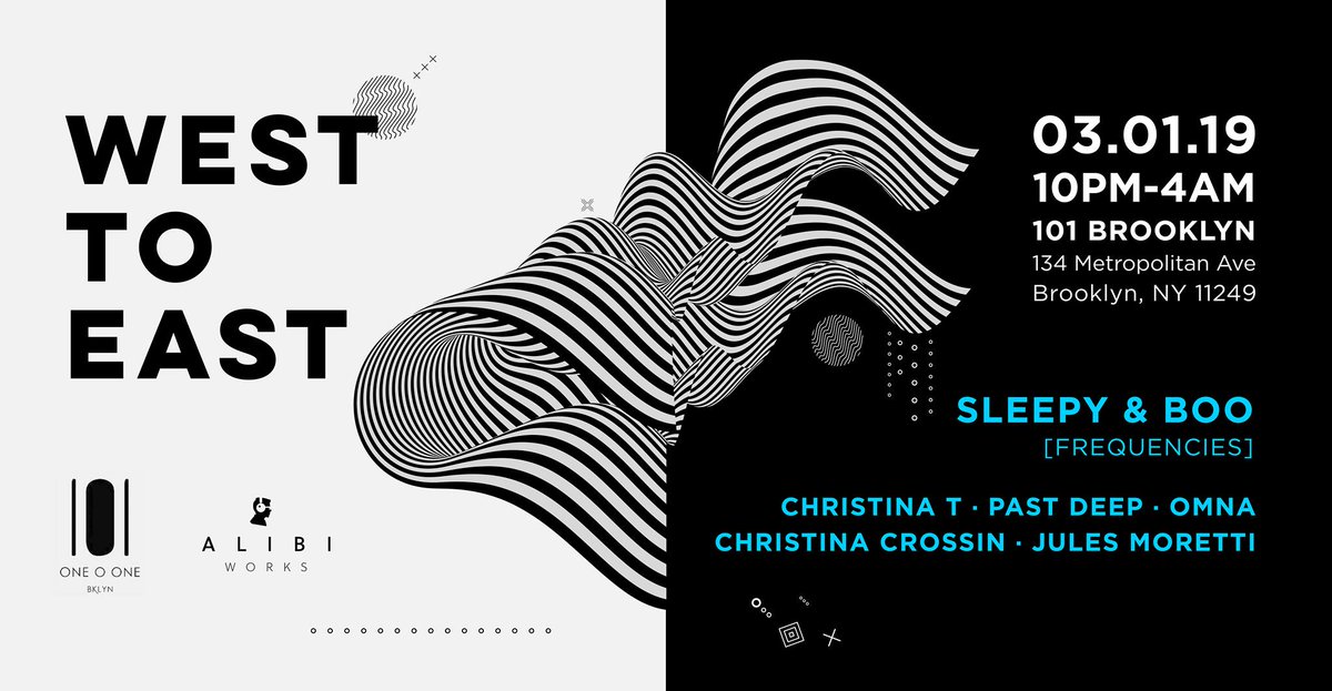 sleepyboo's tweet photo. Making our @101Bklyn debut this Friday for #WestToEast! Sign up at https://t.co/bCCmPmdQaA for free entry 😀 https://t.co/h9yNdtwWyL