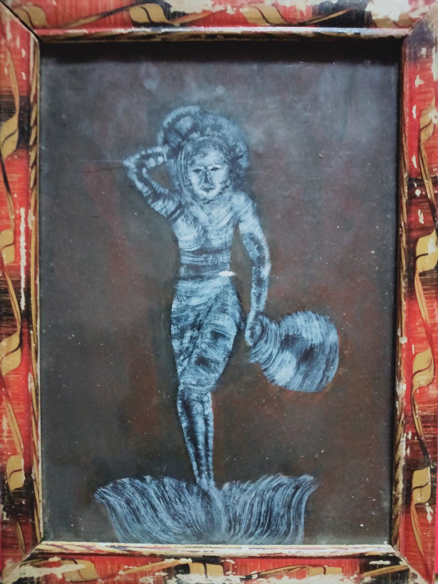 gunwantsinghde1's tweet image. Article painting, Paint by foot.