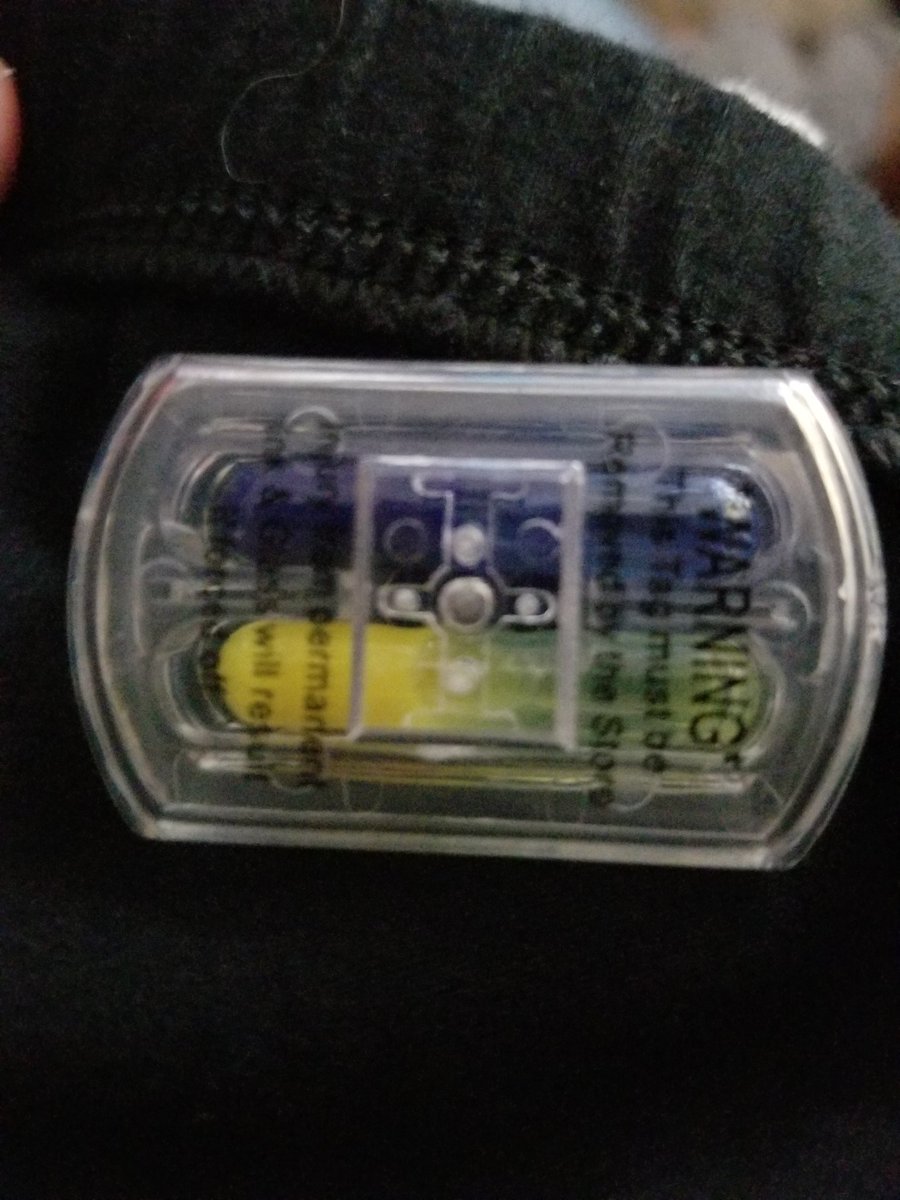 Found this on my daughter's pants this morning. Glad I researched "exploding dye packs" before pulling it off <a href="/childrensplace/">Childrensplace</a>