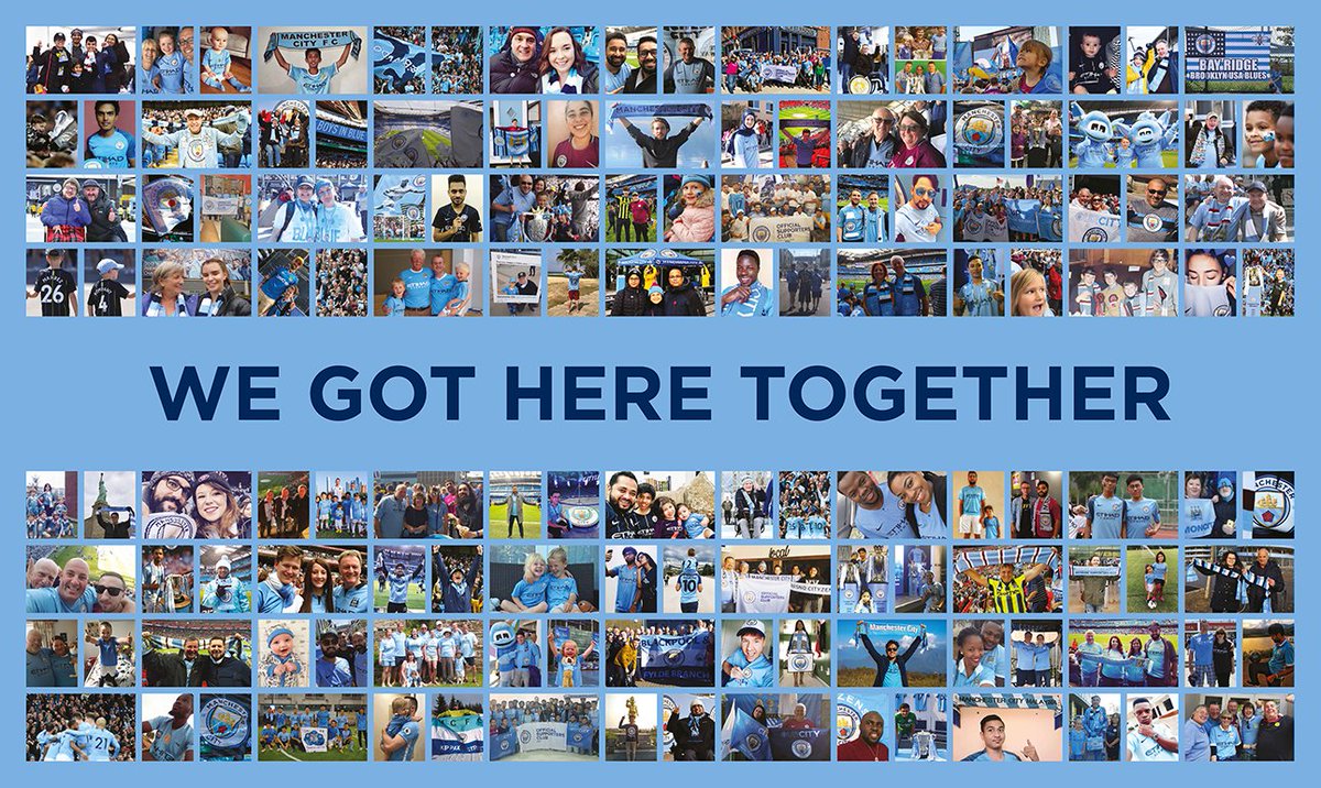 WE GOT HERE TOGETHER! See if you were included on the Wembley Dressing Room Wall 💙🏆 📸#Cityzens