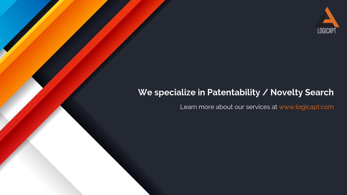 Logicapt Informatics is a #business pioneer in #patent and #nonpatent writing searches for #patentability.
#Patentability and #NoveltySearch Services made easy.
View more services at logicapt.com 
#Law #Legal #Patent #Patentdrafting #IP