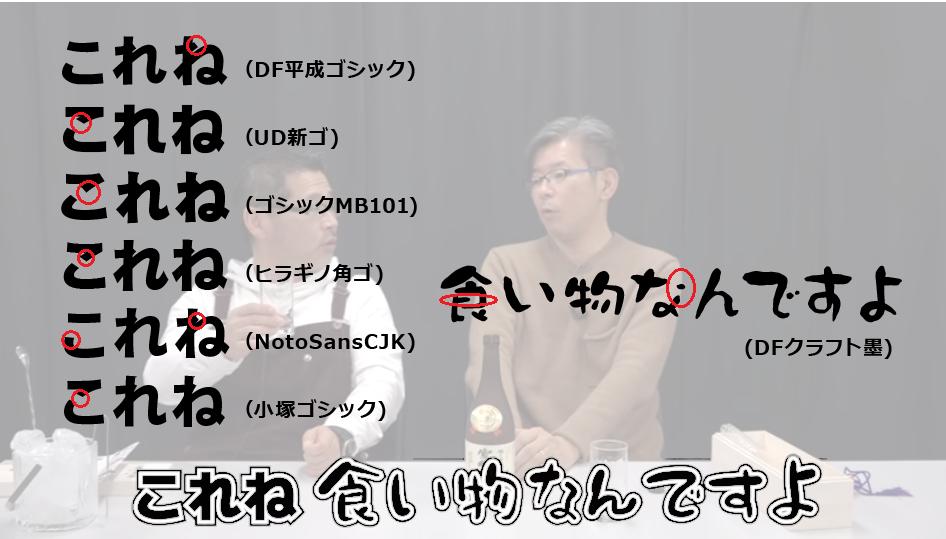 よんてんごp Twitterissa そして何がヤバイって もう所見でてっきり クラフト墨だわ って先入観で動画見てたんだけど 違うんだよフォント 何だ フリーなのかあるいは別の書体あえて使ってるのか