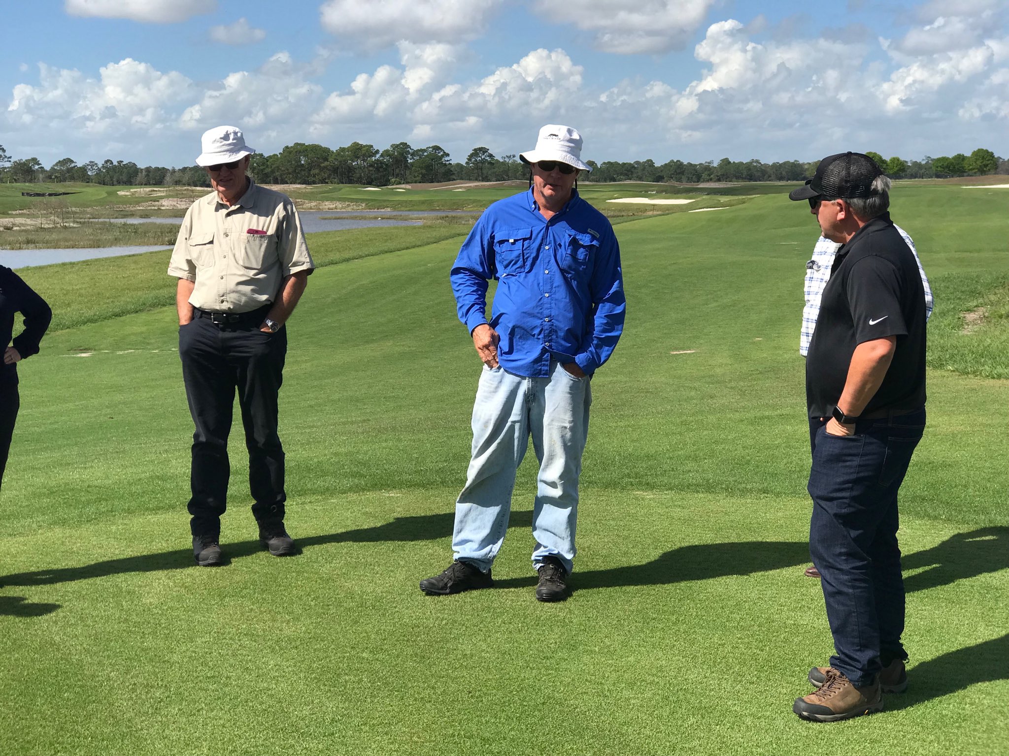 David Doguet on X: Jim League- supt. The Grove 23- Michael Jordans new  course in Florida. Talking grow-in of Zeon and Trinity Zoysia to Lawn  Solutions Australia.  / X