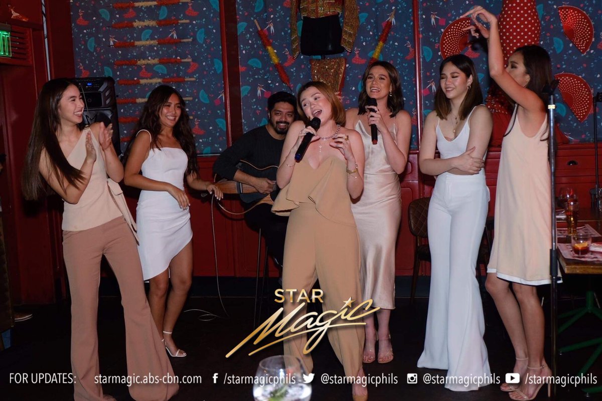 starmagicphils's tweet photo. A Ladies Vs. Gents singing face off happened at Mr. M’s birthday bash #MrMagic https://t.co/wV7vIFWCZT