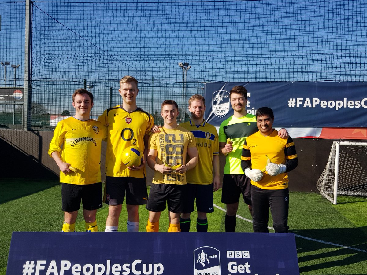 A slippery year for The Slippery Bananas, unfortunately going out of the #FAPeoplesCup goalless and pointless (but full of bananas)