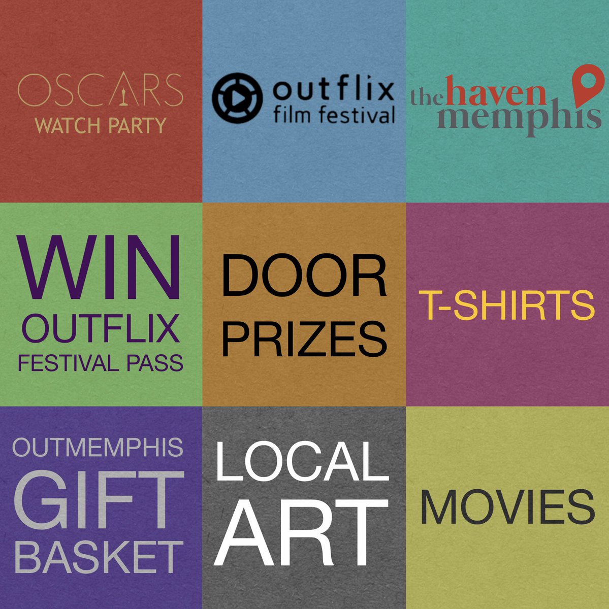 Join us tonight for the Oscars at <a href="/TheHavenMemphis/">Haven Memphis</a>. Enter the Fantasy Oscars League to win prizes, only $5 per entry. Get a free entry into the door prize drawings. All proceeds from the concessions and merchandise shop benefit <a href="/OutflixMemphis/">OutflixMemphis</a>.

#lgbt #lgbtq #lgbtqia <a href="/outmemphis/">OUTMemphis</a>