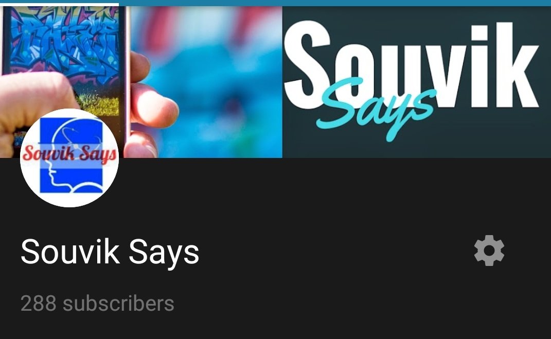 says_souvik's tweet image. I wonder whom to trust. The dashboard on creator studio says 295 subs while that on my channel page on @Youtube app says 288.

#YouTubeisbroken #confusion #fixneeded