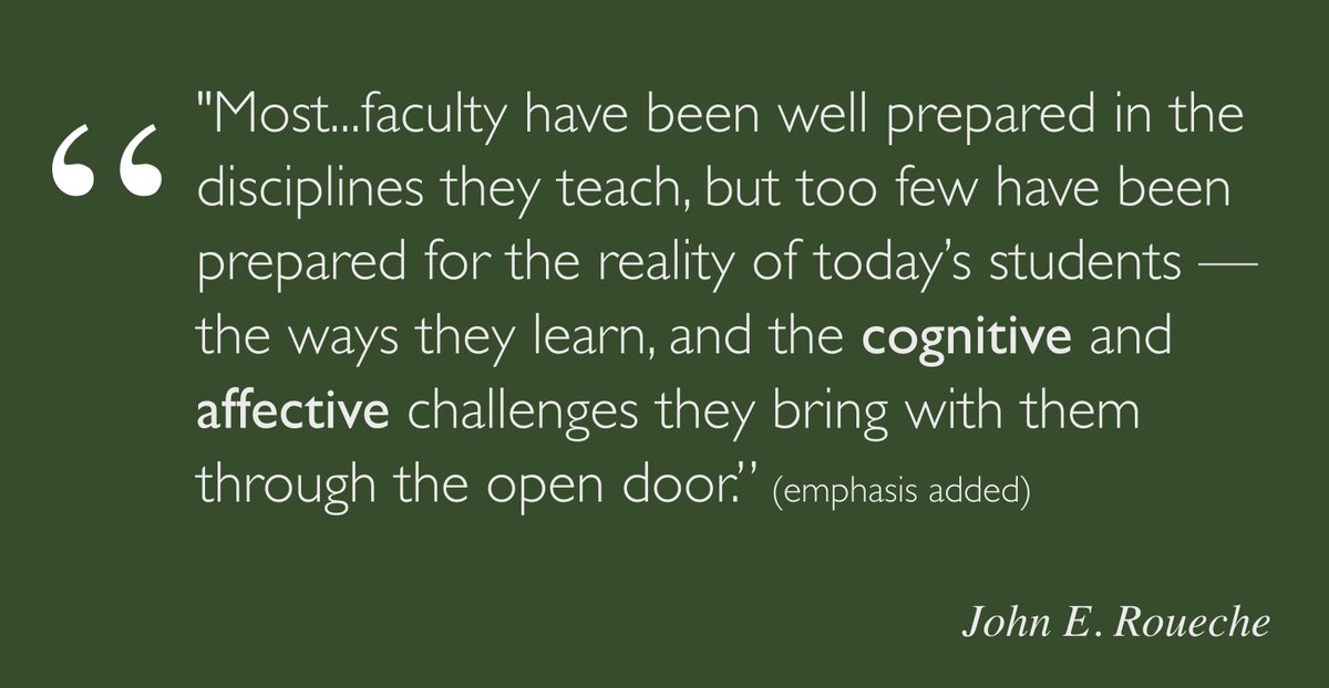 brocansky's tweet photo. I've had this slide in many of my presentations for the past six years or so. Each time I read it, I am inspired by it more. It's not about online or face-to-face, it's about creating inclusive learning environments in which all students feel like they belong. #TeachingMatters https://t.co/8VPN0M0FcZ