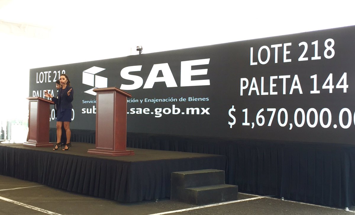 IndepOficialMex's tweet photo. Concluyó la #SubastasSAE de vehículos oficiales en #SantaLucía 218 lotes ofertados. Gracias a todos los participantes por hacer esto posible. https://t.co/A7gS0Et0V9