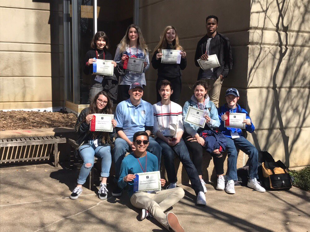 Kyle_Juntunen's tweet photo. Allen HS film and Broadcast students took classes and competed at #atpiwc19 this weekend. They took 1st, 2nd and 3rd in Artistic Video, 3rd in News Video and 2nd in the BIG 72 film race! Great job! 🦅🎬🥇🥈🥉@AllenHS_CTE @AllenHS_Eagles @ATPI https://t.co/CjRxI9xSuO
