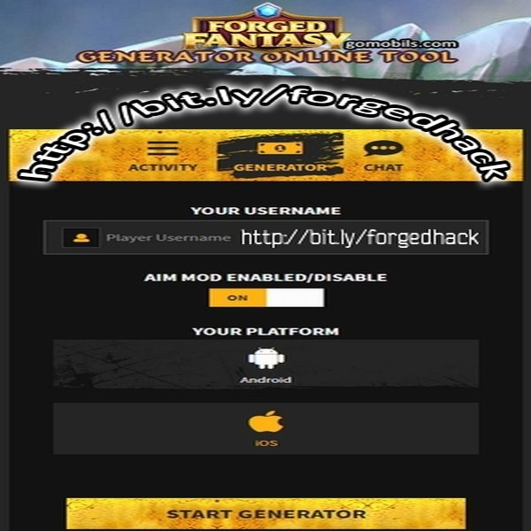 Forged Fantasy Online Hack Tool Generator 2019 My Name Is Not Dani