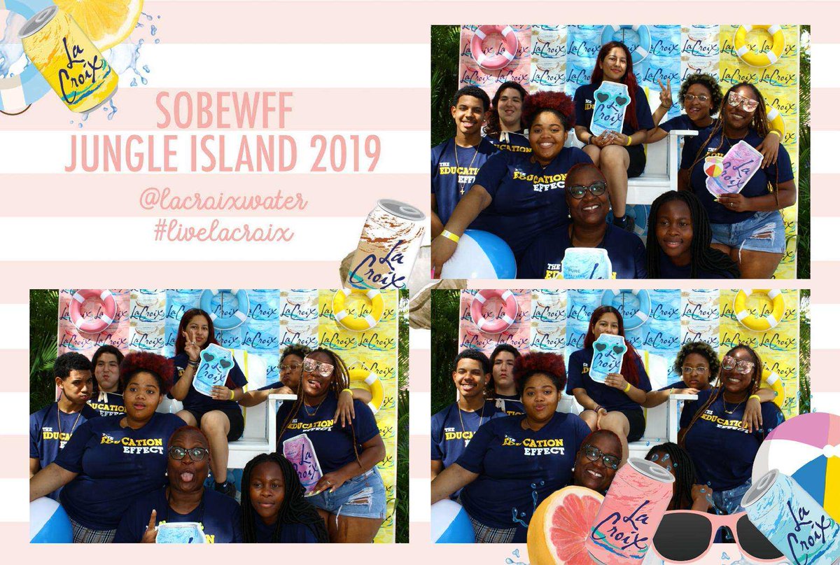 CTEMiami's tweet photo. .@mdcps NAF Academy of Hospitality Tourism students @BTW_SHS worked at #SOBEWFF2019 Jungle Island with their punch a variety of tropical fruits: Sour Sop, Mango,  Pineapple,  Papaya,  Guava, Lime and Ginger. @drldiaz https://t.co/CNCKdn4p6M