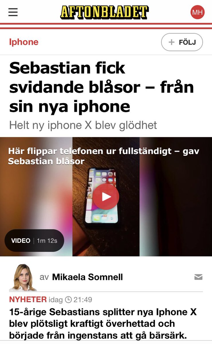 MattiasHortlund's tweet photo. Usch så hemskt!
Tänk er att fylla 15 år och få en present för 11000kr också ballar den ur?!
#backaSebastian https://t.co/fILts8971H