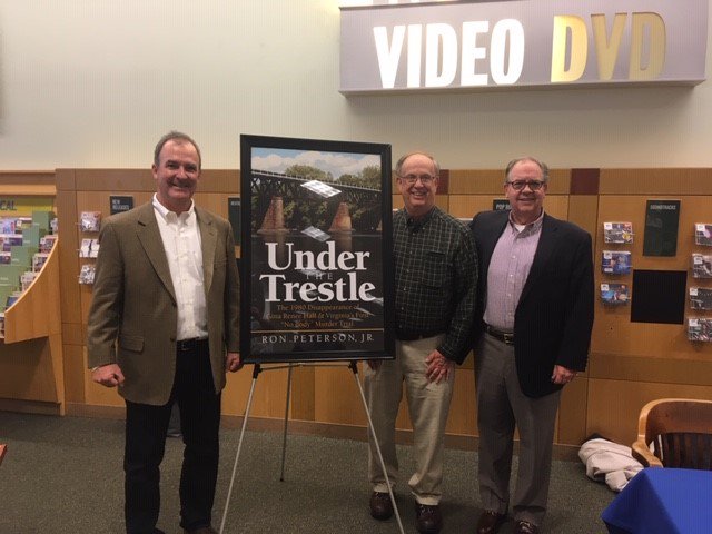 What a great event!!! We not only had Ron Peterson in the store but also Lead Investigator State Trooper Austin Hall and Lead Prosecutor Everett Shockley!! Don't feel bad if you missed this event because they will be coming back for another event soon!! We will let you know when!