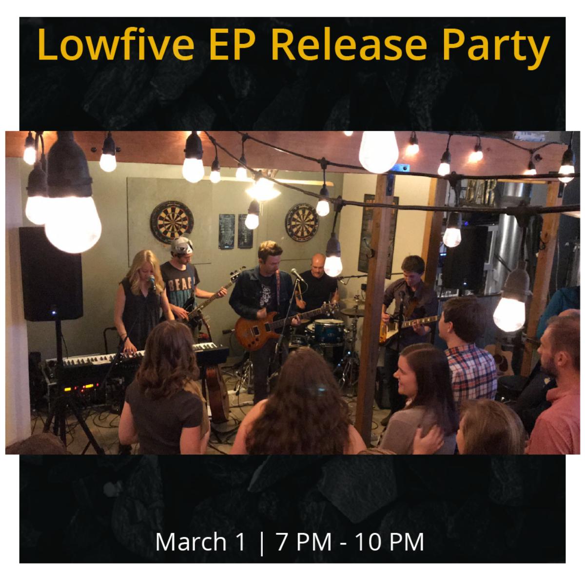 steinbrewco's tweet photo. We're excited to welcome Lowfive as they celebrate the release of their EP here at Stein: https://t.co/dHdGbuYbTL https://t.co/hD8Zw2mbfi