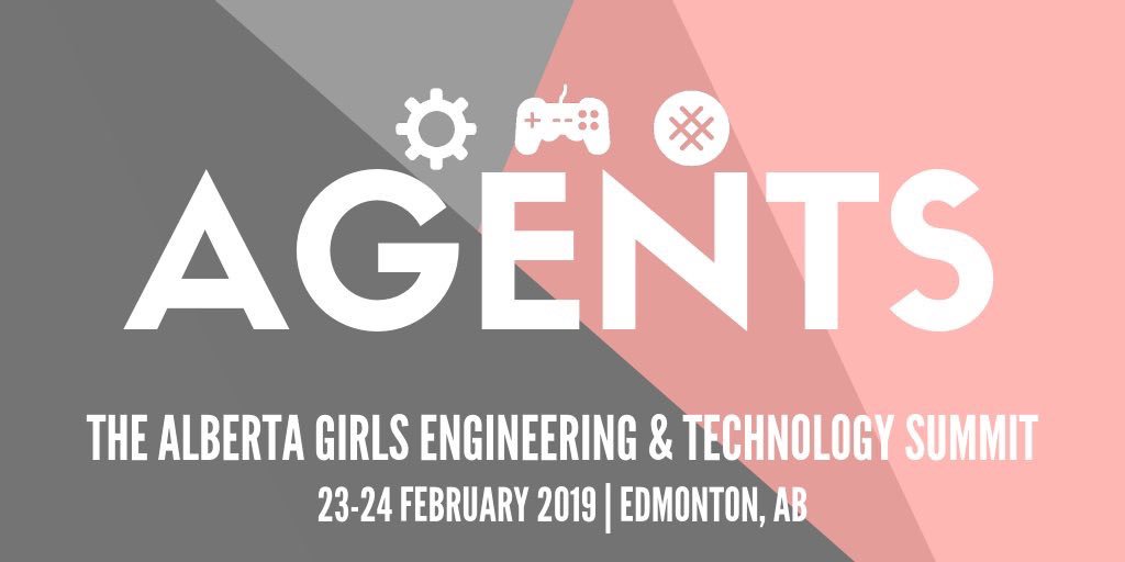 learningcodeyeg's tweet photo. Thanks again to all of our sponsors and everyone who made #AGENTS2019 a huge success! #yeg #womeninSTEM #CGInext https://t.co/zbxUvrm211